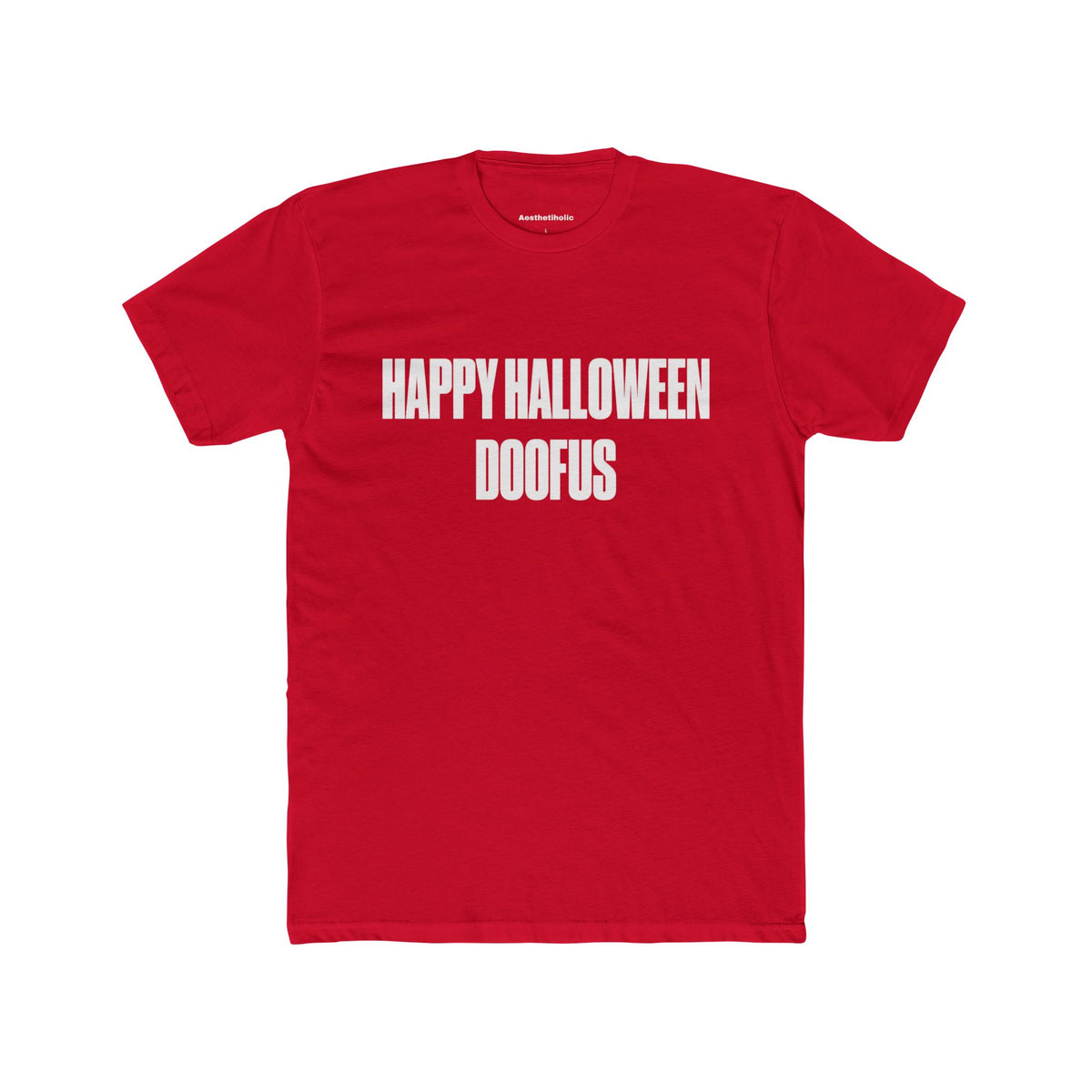 Happy Halloween Doofus Unisex Crew Tee