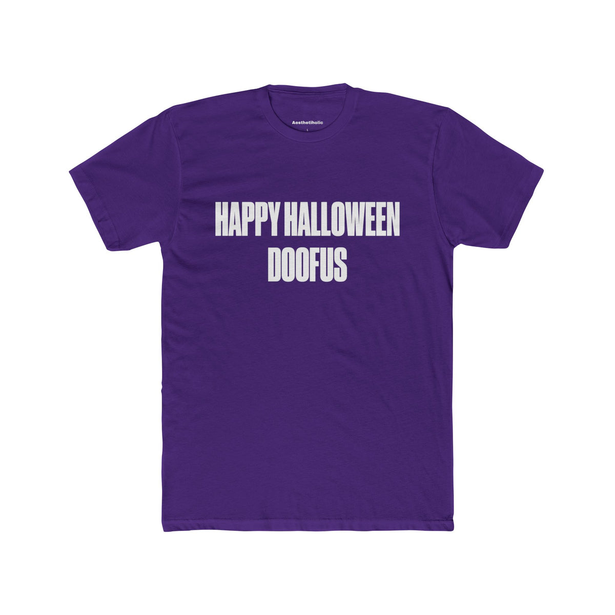 Happy Halloween Doofus Unisex Crew Tee