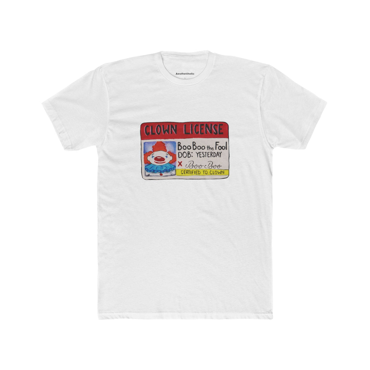 Clown License Unisex Crew Tee